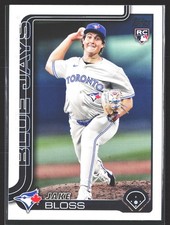 2025 Topps Series 1 #63 Jake Bloss Rookie Toronto Blue Jays
