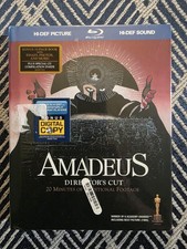 AMADEUS Director's Cut Digibook Blu-ray with CD Brand New Factory SEALED