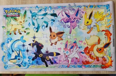 Pokémon TCG Spielmatte Evoli Evolution