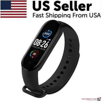 M4 Smart Watch Fitness Tracker Heart Rate Activity Tracker Wristband