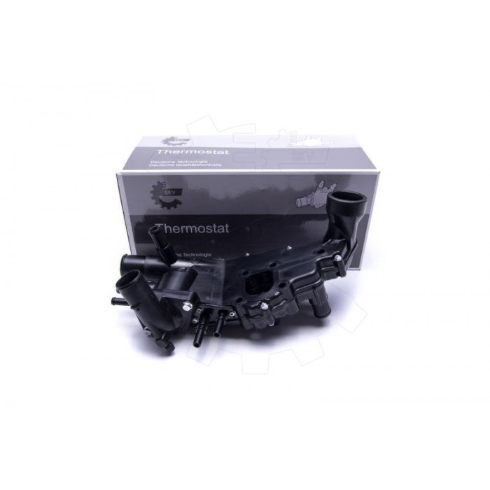 Boîtier de thermostat d'eau pour Peugeot 206 307 et Citroën C4 C5 Berlingo