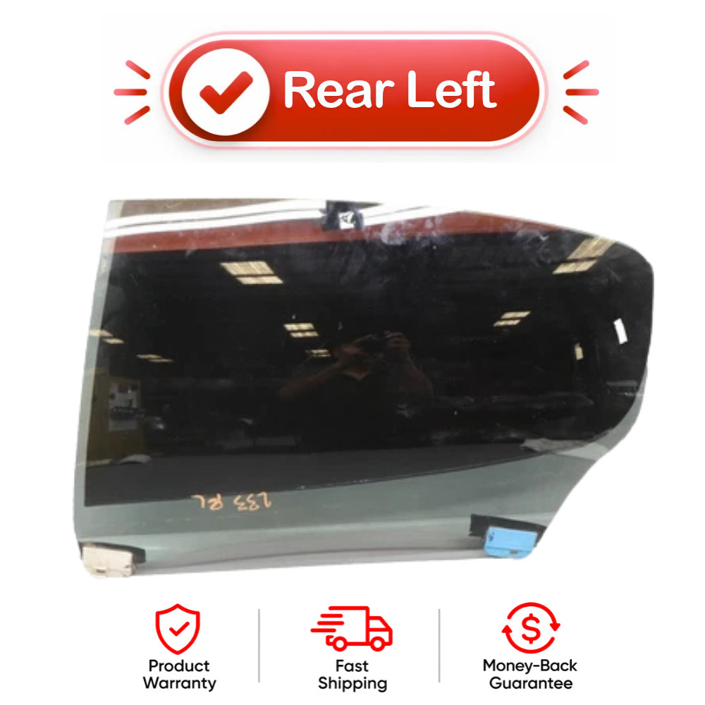 Maserati Quattroporte 2003-2013 Rear Left Door glass P/N 83744800