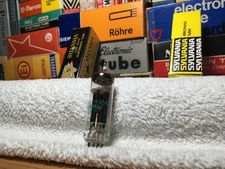 1x NOS Vintage Sylvania 6X4WA RectifierTube /MilitarySelected /BlackPlate Edtn