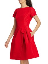 NWOT Carolina Herrera $2690 Red Icon Dress 10