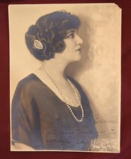Strauss Peyton Vintage Portrait Photograph of an Unknown Actress, Signed, 1922