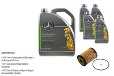 Filtro olio Febi 9L MB 229.52 motore originale 5W-30 per Mercedes-Benz GLE W166 350