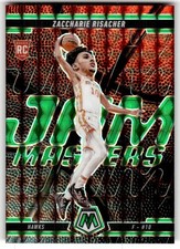 2024-25 Panini Mosaic Zaccharie Risacher Jam Masters Mosaic Green #8