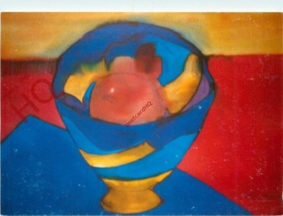 Ansichtskarte: - Elda Abramson, Schale (schlechter Scan)
