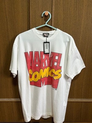 KITH x MARVEL Comics Vintage Weiß Oversized T-Shirt S Neu Etikett