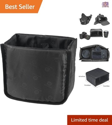 Camera Insert Bag for DSLR SLR Soft Oxford Water-Resistant Pouch