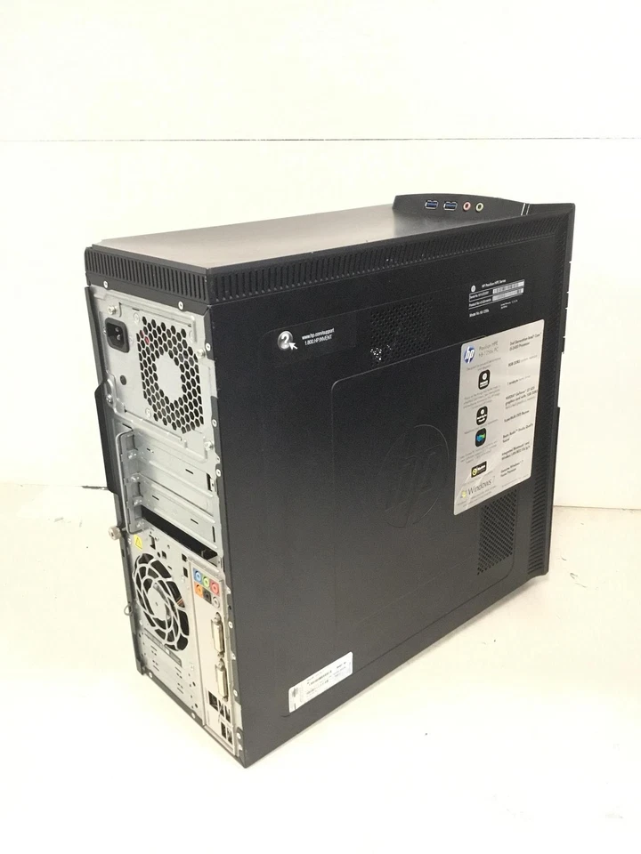 HP Pavilion HPE H8-1256S i5 2400 3.10Ghz 2nd Gen Quad Computer w/4GB,DVDRW,No HD - Image 4 of 4