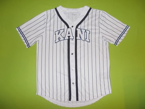 Baseball Trikot KARL KANI (XL) TOP!!! HIP-HOP weiß großes Logo
