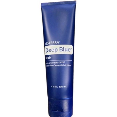 doTERRA Deep Blue Rub 4 oz *Authentic* Sealed Soothing Cream