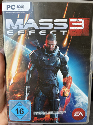 Mass Effect 3 PC DVD-ROM, Electronic Arts, USK 16, Rollenspiel, Internetzugang