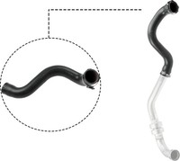 Ladeluftschlauch Gates 09-0089 FüR ScÉNic JM0 KM0 Megane LM0 BM0 Renault Silikon