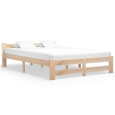 Kiefer Massiv Bettgestell Honigbraun Holzbett Futonbett Mehrere Auswahl vidaXL