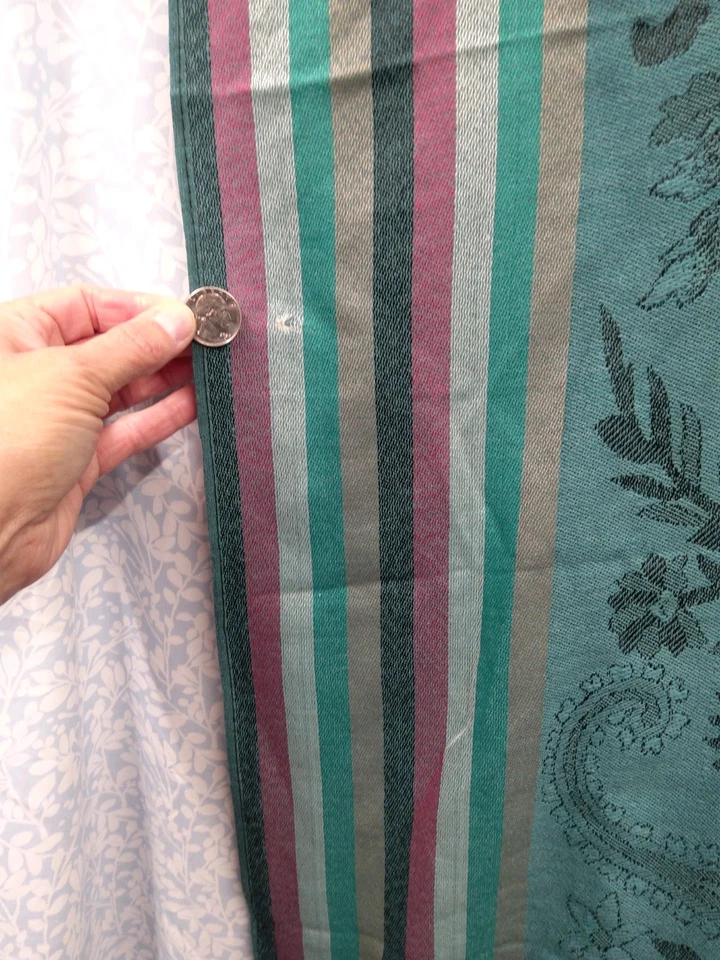 Bufanda 100% cachemir. Marca Hecho en Jerusalén. Tierra Santa. DEFECTUOSO Foto 4 de 4