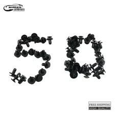 50Pcs Quality Bumper Fender Liner Push Clips MR288150 for Mitsubishi Subaru