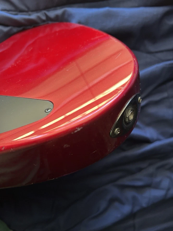 Washburn Wg-587 7 String Guitar- Red - Image 4 of 4