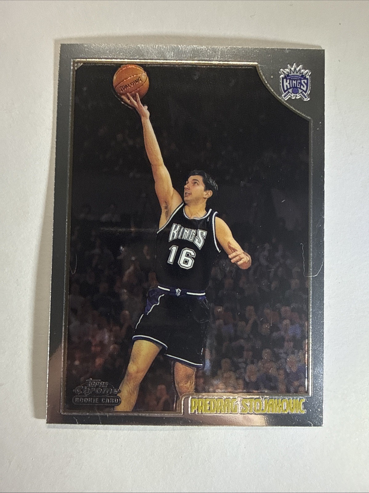 Predrag Stojakovic Rookie #201 1998-99 Topps Chrome Sacramento Kings Peja