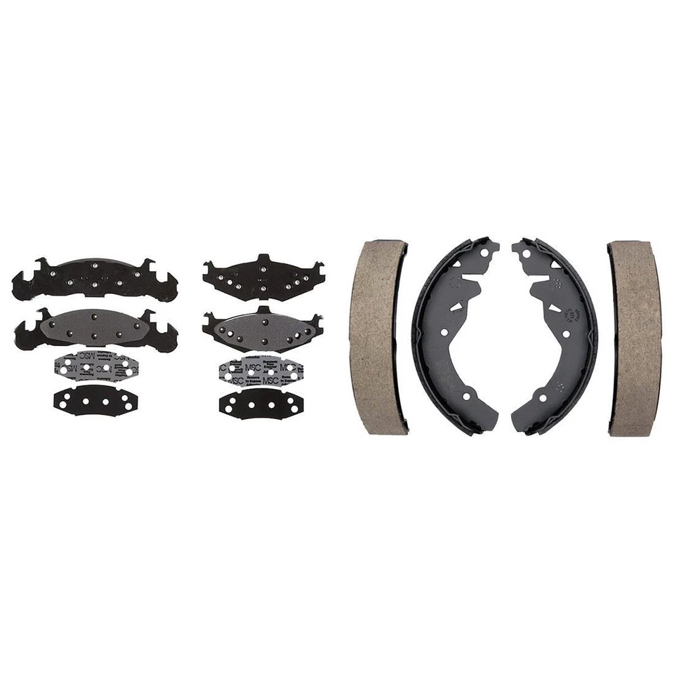 Element3 Front Metallic Brake Pads & Rear Shoes For 1984 Chrysler LeBaron - Image 4 of 4