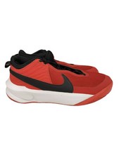 Nike Hustle Youth Sz 7 Red White Black Shoes Sneakers DX SU21