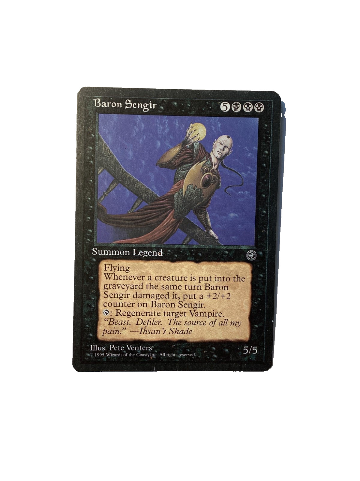Baron Sengir 1995 Homelands MTG RESERVED LIST