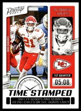 2024 Panini Prestige Time Stamped Mike Edwards #TS-MES