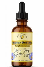 Egyptian Blue Lotus Tincture | 2oz  | Nymphaea Caerulea | Relaxation & Mood Supp