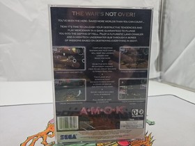 AMOK (Sega Saturn, 1997) Authentic CIB Complete w/ Manual + Reg Card Tested