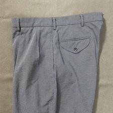 Vintage Ralph Lauren Men Pants 90S Rayon Cotton 2-Tuck Slacks Vintage Limited Ed