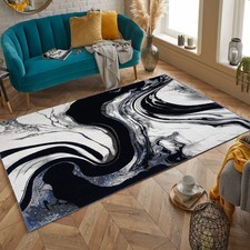 Extra Large Rugs Short Pile Soft Modern Non Slip Mats Living Room Bedroom Carpet
