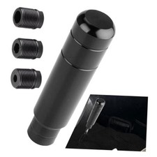 5.1'' Aluminum Weighted Shift Knob - Manual Long Shift Knob with 3 Black