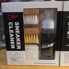 2 boxes,Sneaker Shoe Cleaner Set w Brushes and Absorbent Towel natural botanical