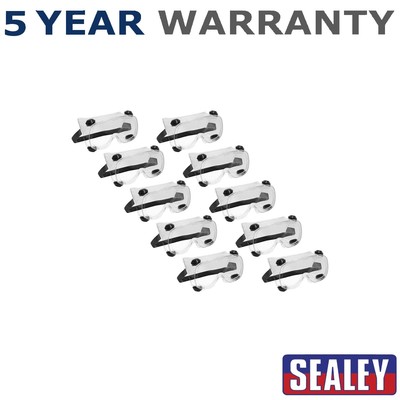 Sealey Worksafe �� Standard Schutzbrille indirekte Belüftung 10er Pack 201/10