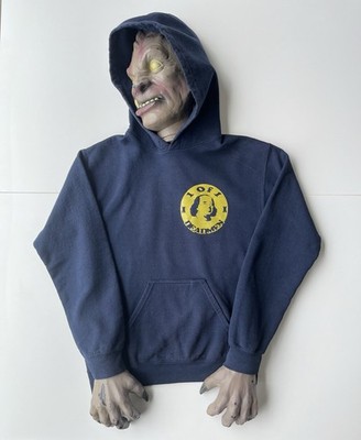 Deadmen Band Hoodie Size Small Deadmen Indie Lofi Hiphop Hoodie Blue Small