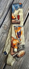 Clemson University Tigers 100 silk necktie