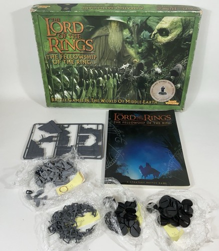 Lord of the Rings The Fellowship of the Ring Box Games Workshop Incomplete As Is - Picture 16 of 16