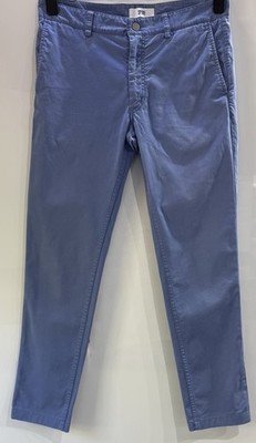 Spoke Heroes hellblaue Herren Chino Hose W31 L31 Build A Slim Fit