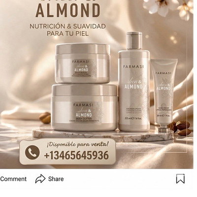 Farmasi Shea & Almond Body Care Set Body Butter Shower & Hand Cream, All Skin