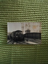 Vintage Photograph British Rail Class 24 Diesel Train Unknown Location 