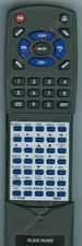 Replacement Remote for INSIGNIA ISDVD100121, 6711R1N189C, ISDVD1001
