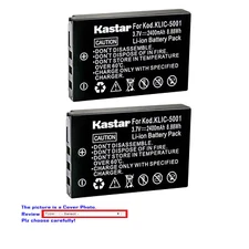 Kastar Replacement Battery for Kodak KLIC-5001 & Kodak EasyShare DX7440 Camera