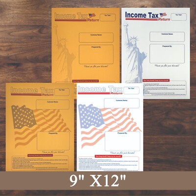 9'' x 12'' Income Tax Return Envelopes for Customers, Catalog 28lb. Paper, 100/Box