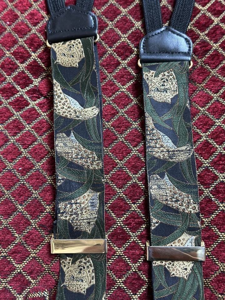 TRAFALGAR EDICIÓN LIMITADA LES LEOPARDS BRACKETS/SEDA Y CUERO Foto 4 de 4