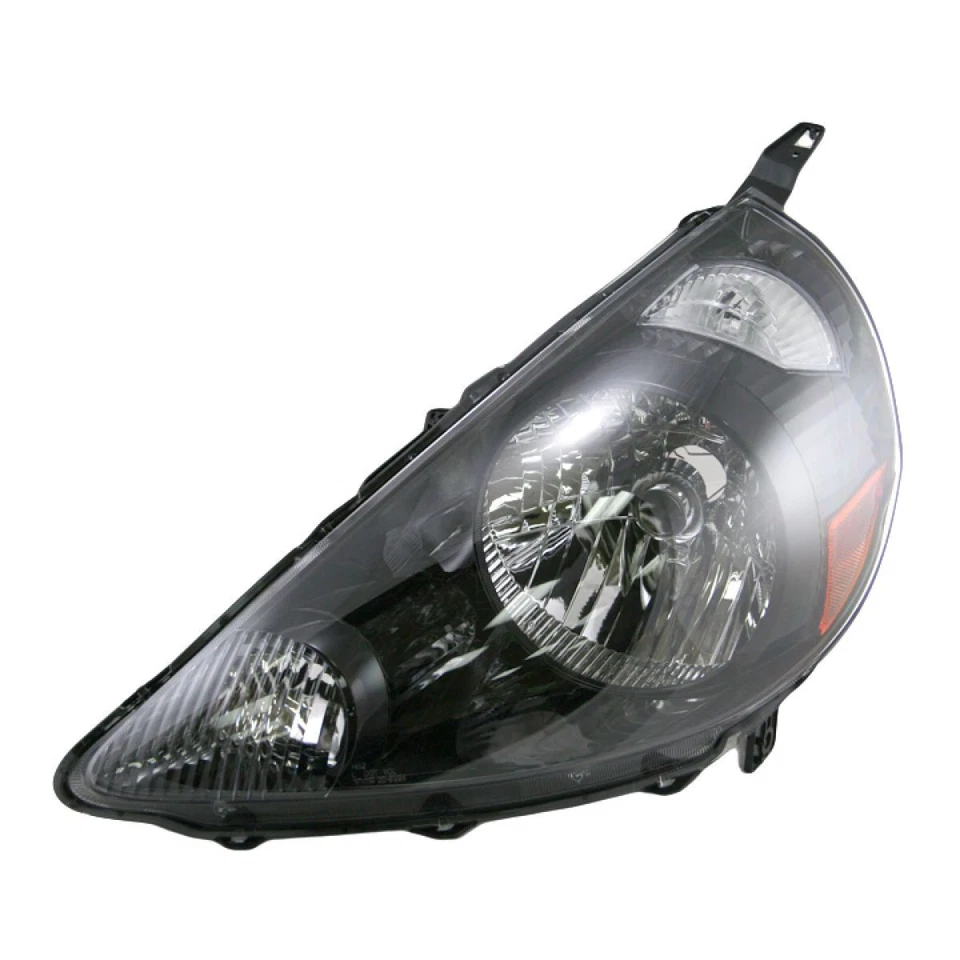 TYC Headlight Assemblies Headlamps Pair Set of 2 for Honda Fit Hatchback 2007-08 - Image 2 of 4