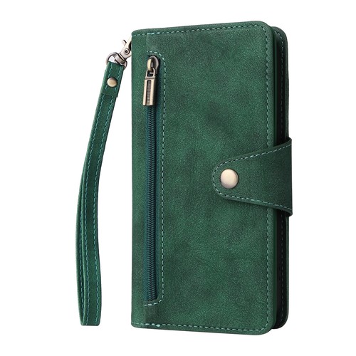 Zip Wallet Leather Flip Case For iPhone 16 15 14 Pro Max 13 12 11 XS XR 8 7 6 Se - Picture 16 of 17