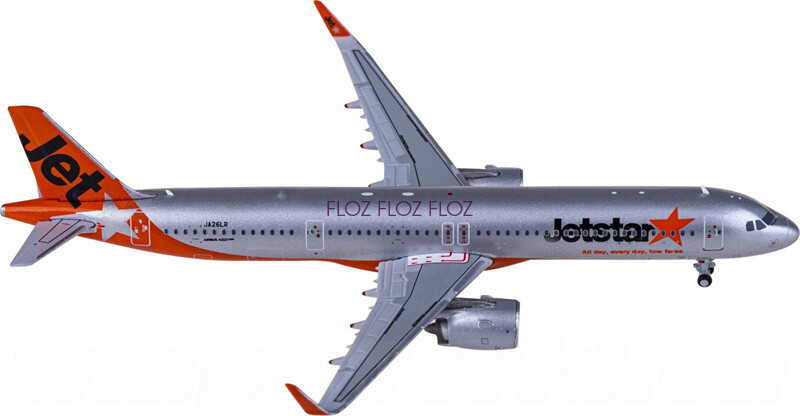 for JC Wings for Jetstar for Airbus A321neo JA26LR 1:400 for JC Wings for Jetstar for Airbus A321neo JA26LR 1:400