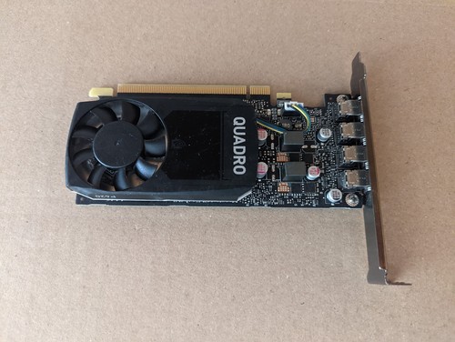 NVIDIA QUADO P620 2GB GDDR5 PCIE 4XMINI DP GRAPHICS CARD DELL 073XT6 W6-3(1)