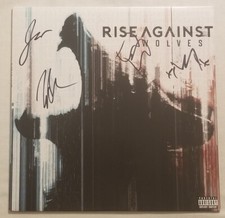 Rise Against Autographed Wolves Vinyl LP #1